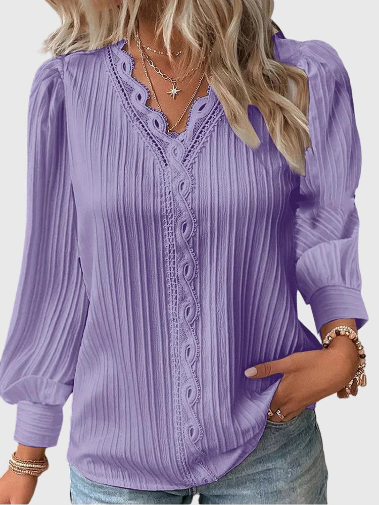Chic Pullover Blouse