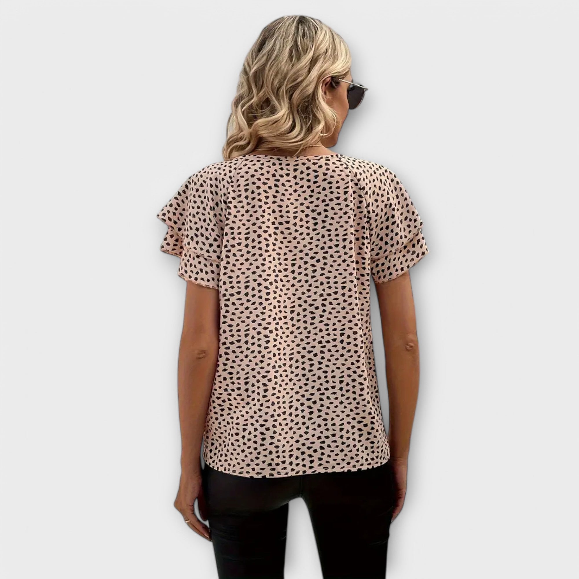 All-Over Printed Blouse