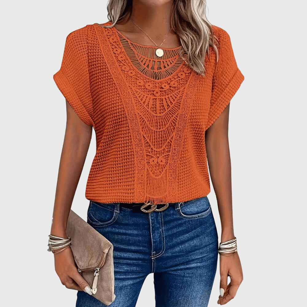 Chic Ibiza Inspired Blouse
