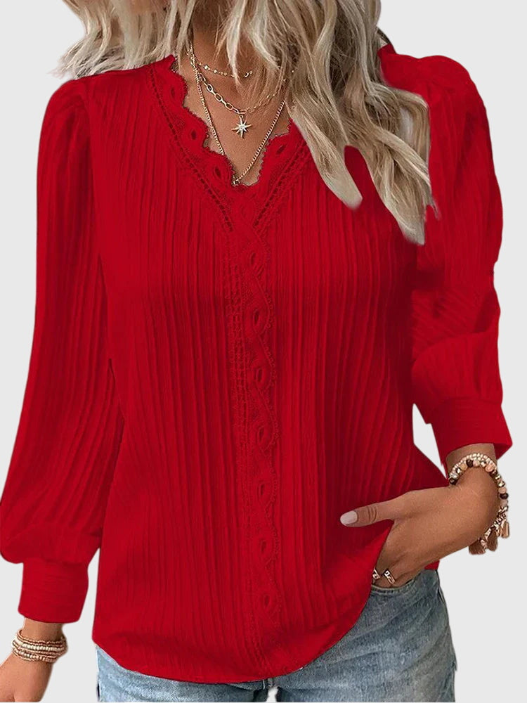 Chic Pullover Blouse