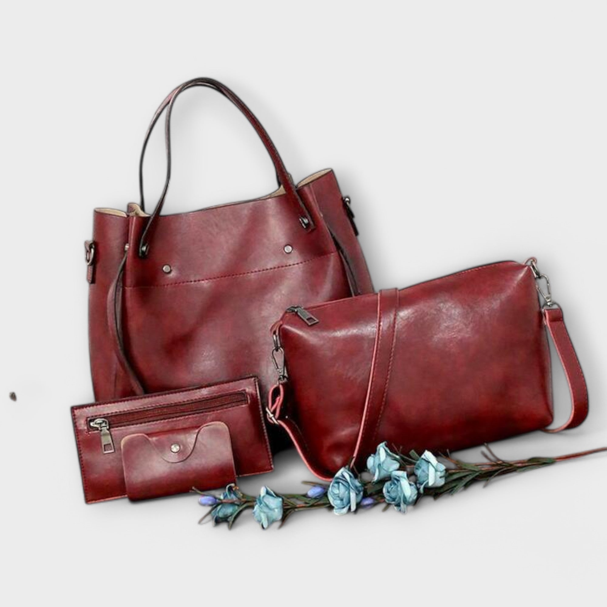 Vintage 4-Piece Handbag Set