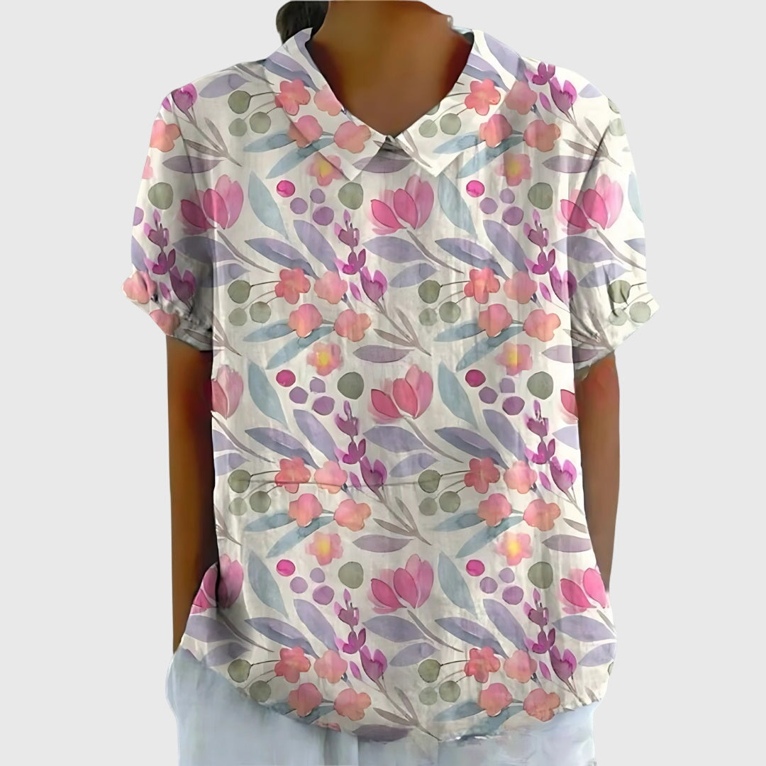 Floral Print Blouse