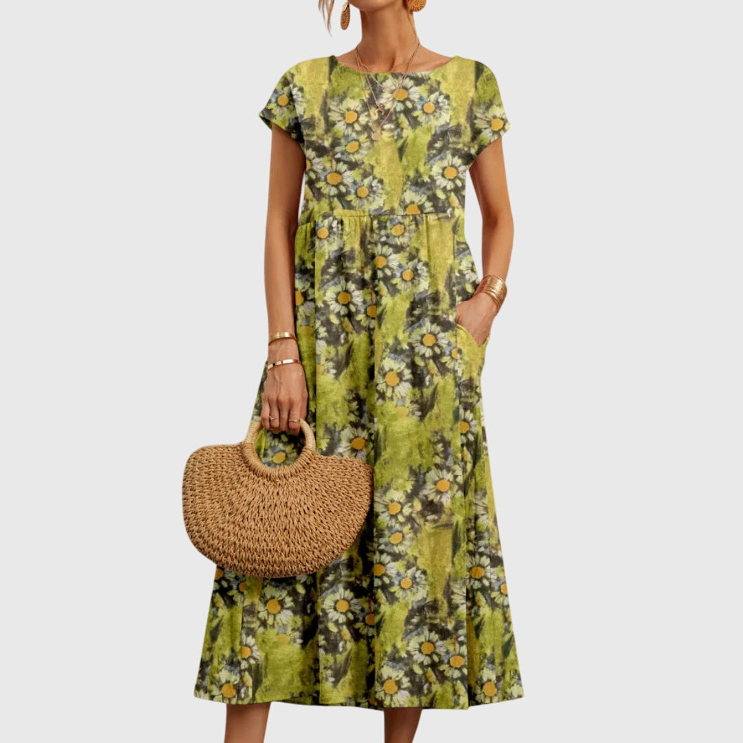 Elegant Floral Dress