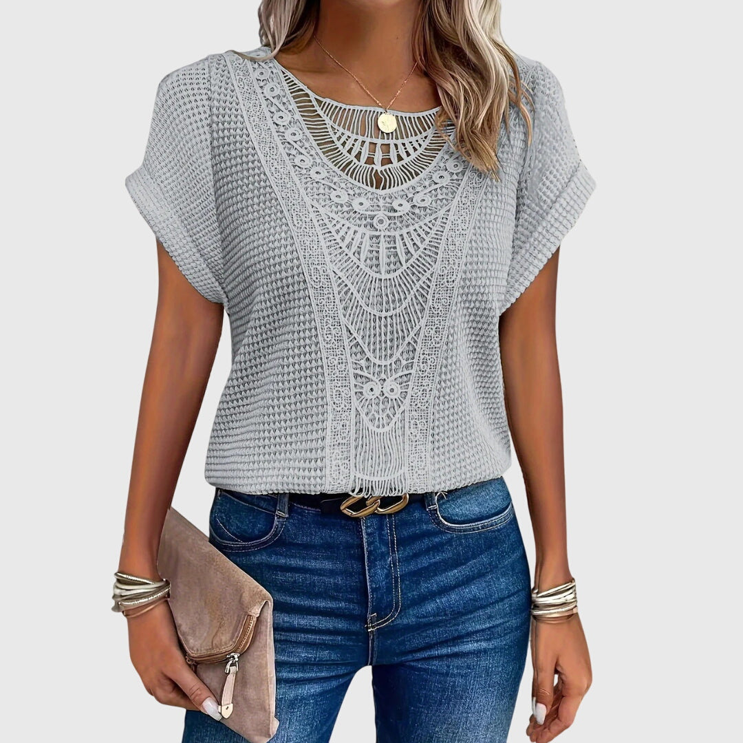 Chic Ibiza Inspired Blouse