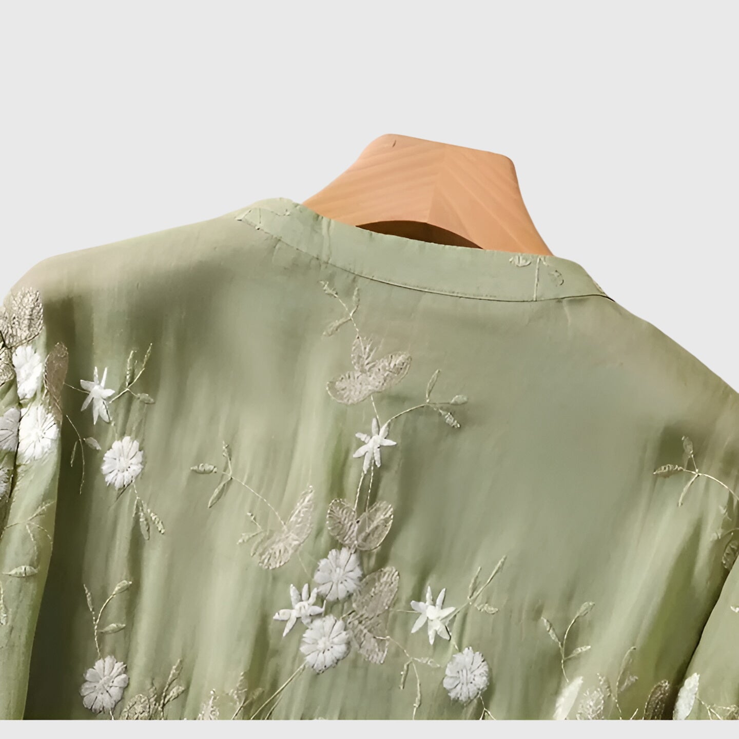 Elegant Floral Embroidered Top