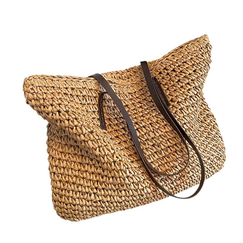 Woven Tote Handbag