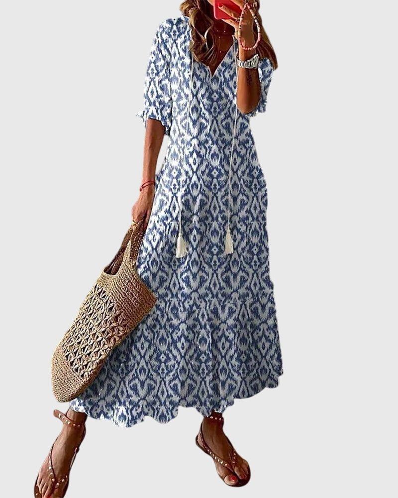 Bohemian Vintage Dress