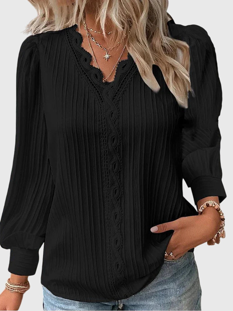 Chic Pullover Blouse