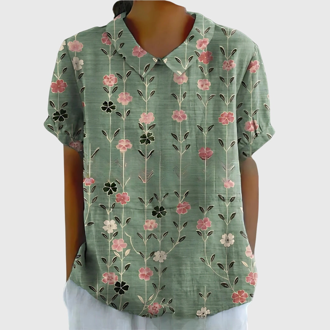 Floral Print Blouse