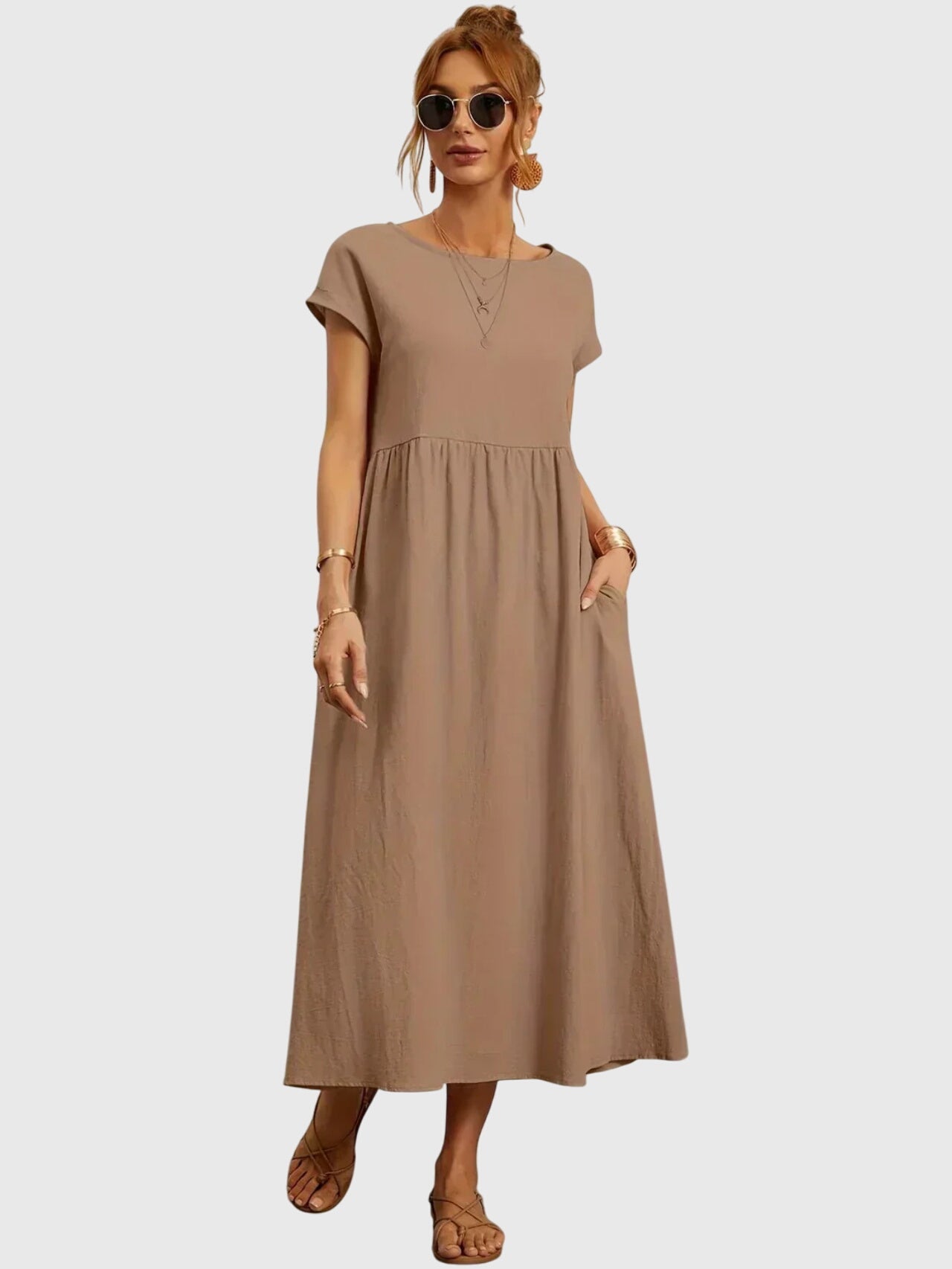 Casual Pocket Dress