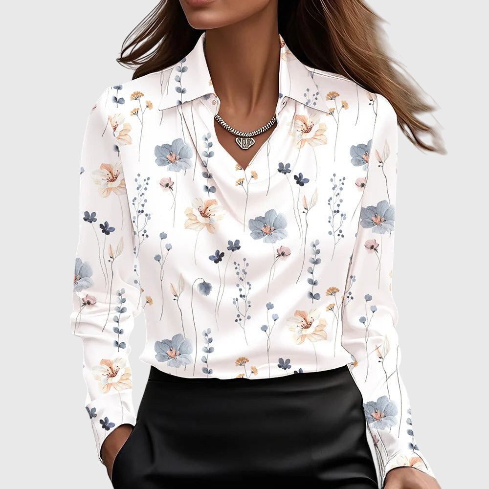 Luxe Shine Stylish Blouse