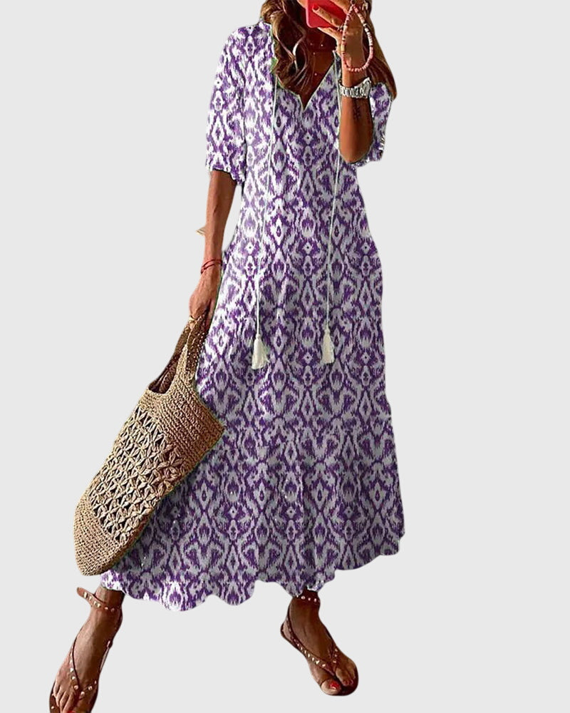 Bohemian Vintage Dress