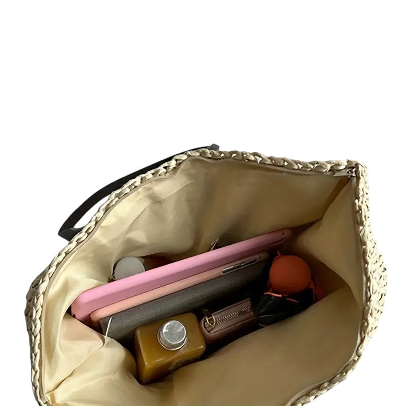 Woven Tote Handbag