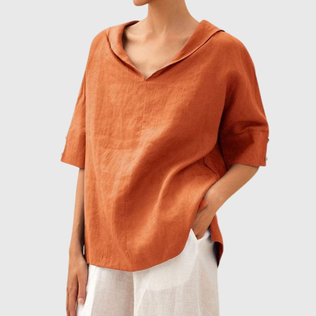 Casual Relaxed-Fit Top