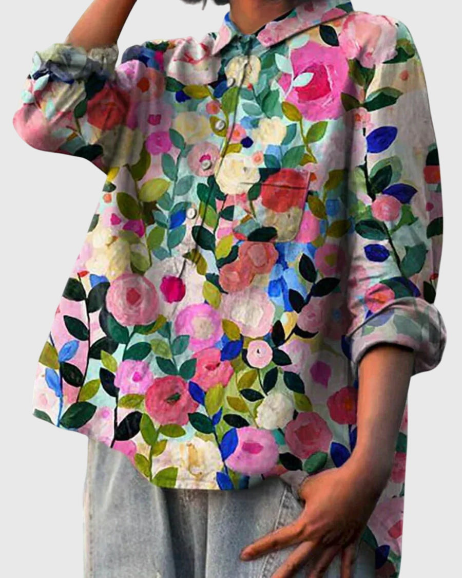Floral Patterned Blouse
