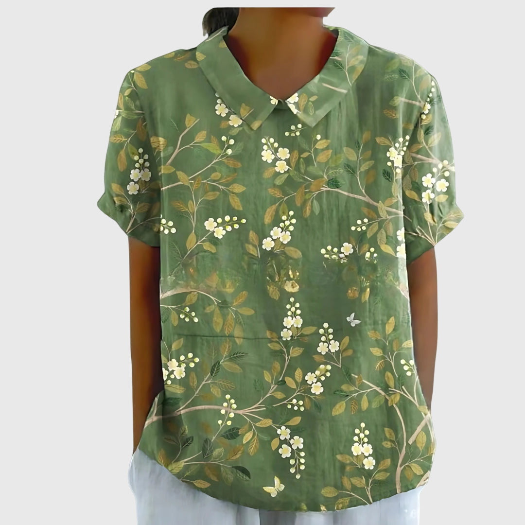 Floral Print Blouse