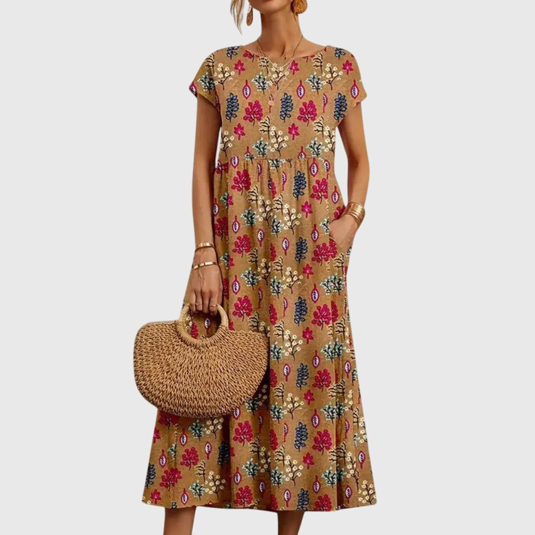 Elegant Floral Dress
