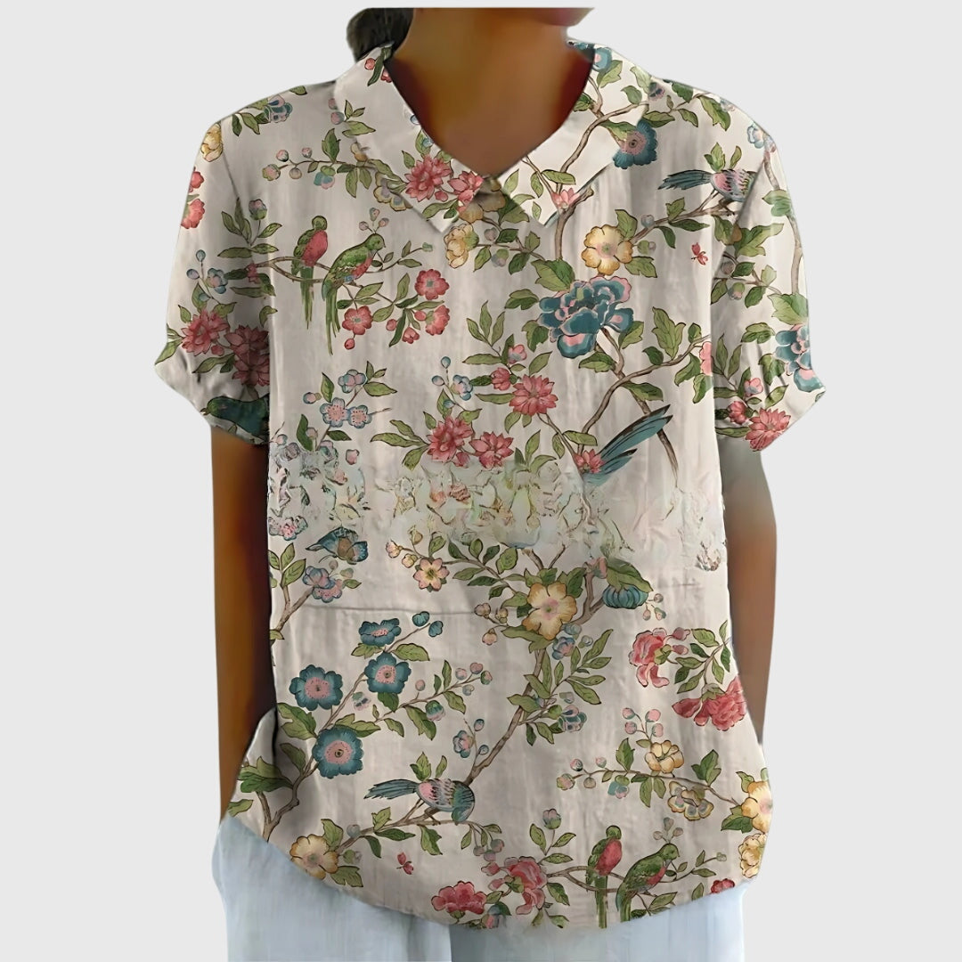 Floral Print Blouse