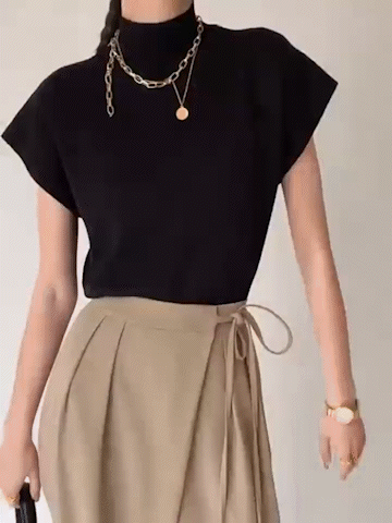 Casual Solid Color Pullover Sweater Vest