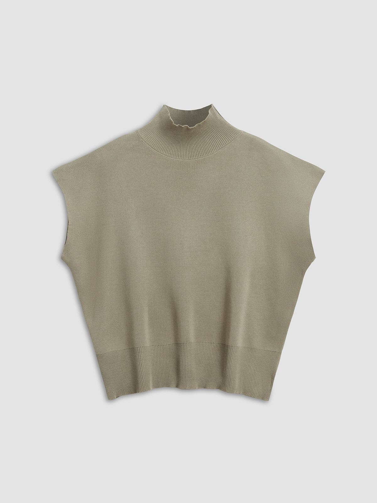 Casual Solid Color Pullover Sweater Vest