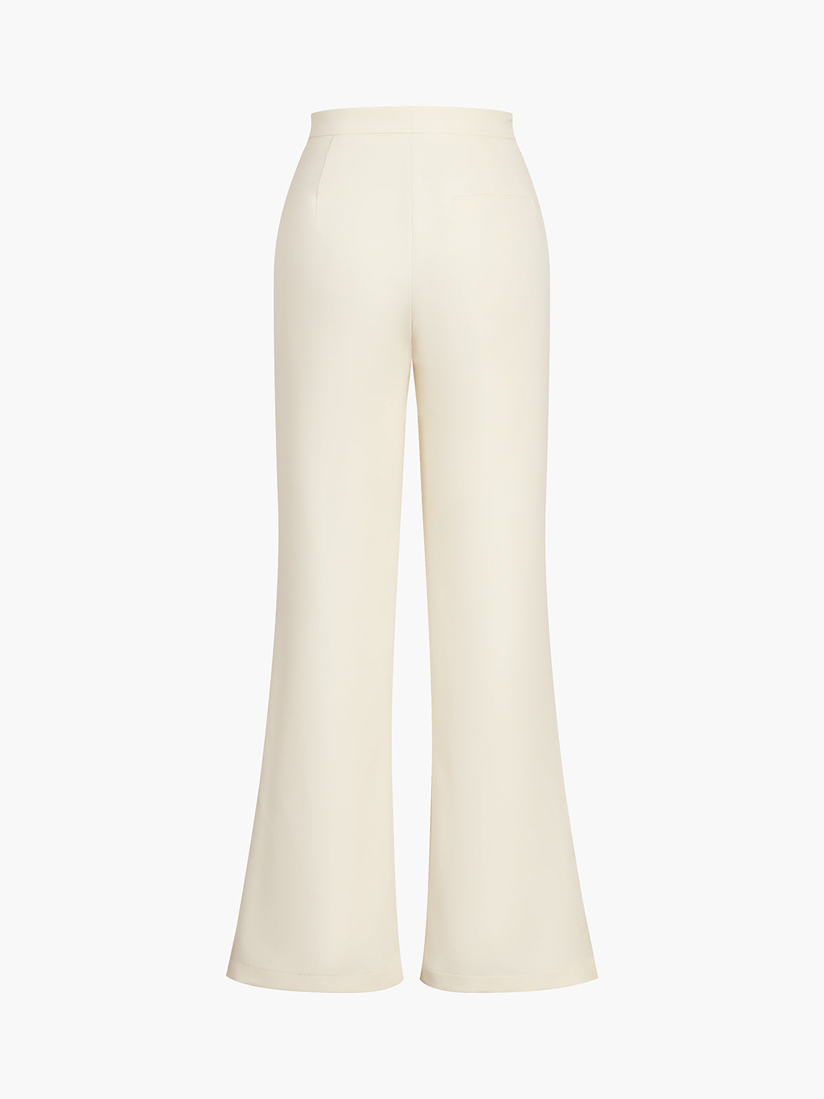 Straight Leg Solid Pants