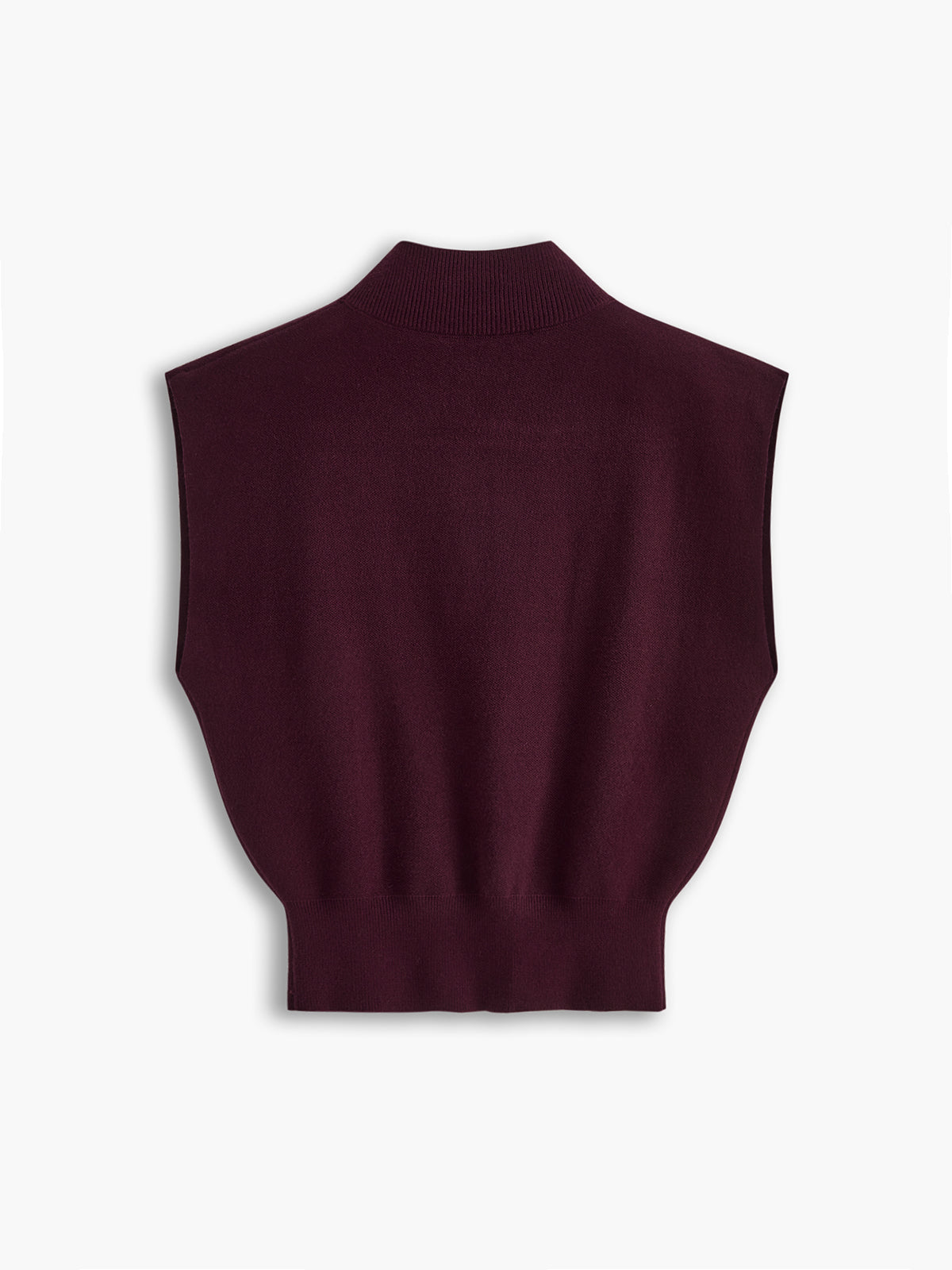 Casual Solid Color Pullover Sweater Vest