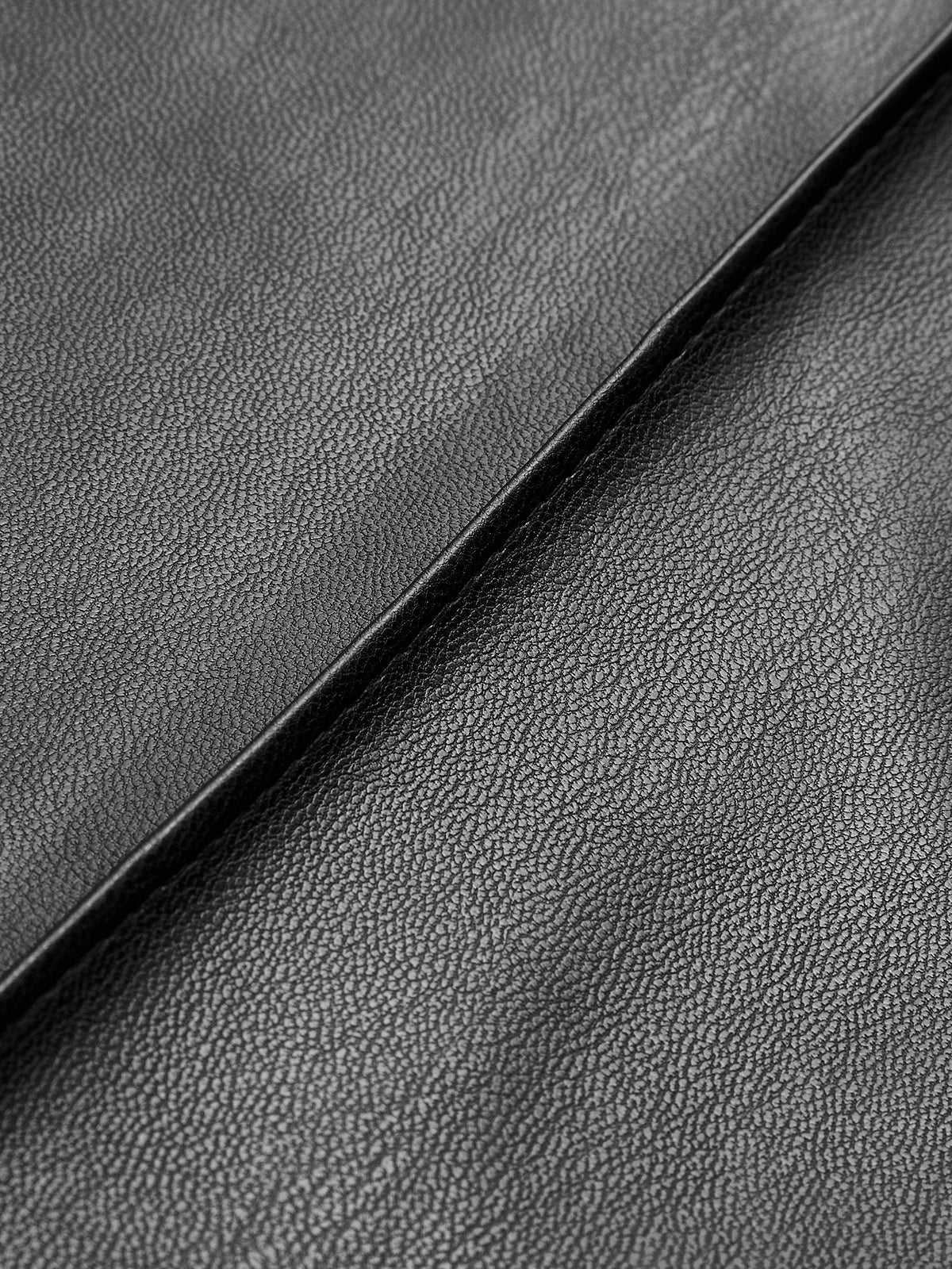 High-Waisted Faux Leather Pants