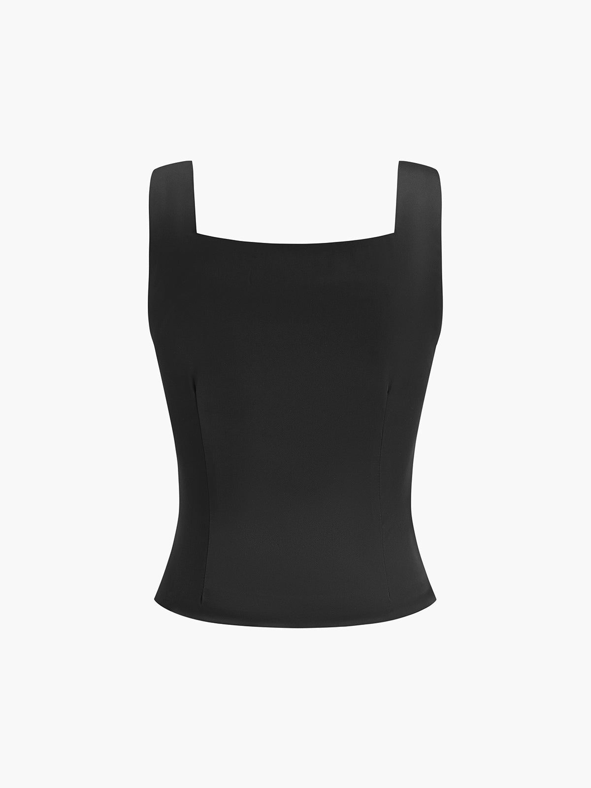 Casual Button-Up Strappy Top