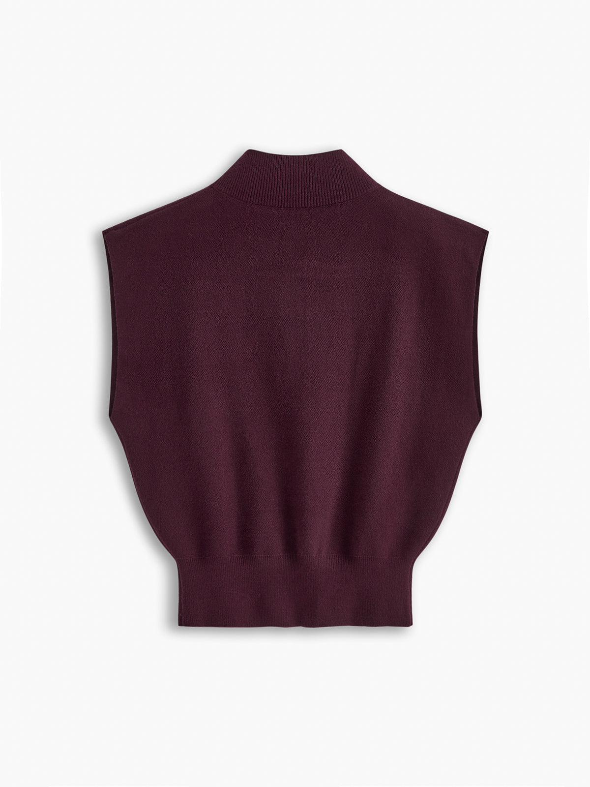 Casual Solid Color Pullover Sweater Vest