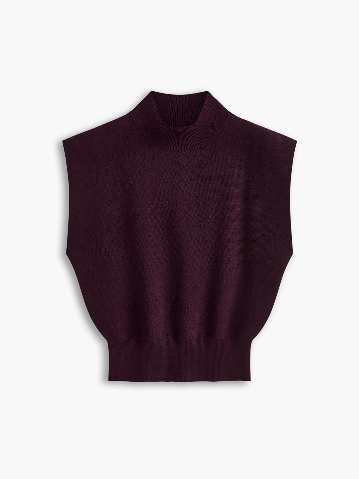 Casual Solid Color Pullover Sweater Vest