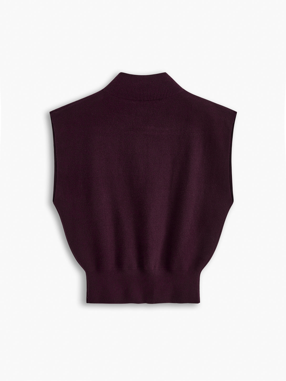 Casual Solid Color Pullover Sweater Vest