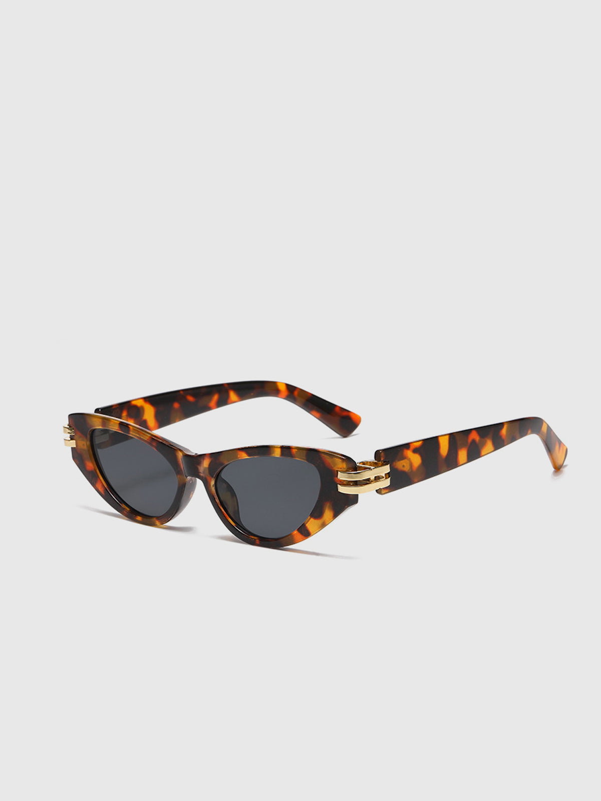 Cat-Eye Black Frame Sunglasses