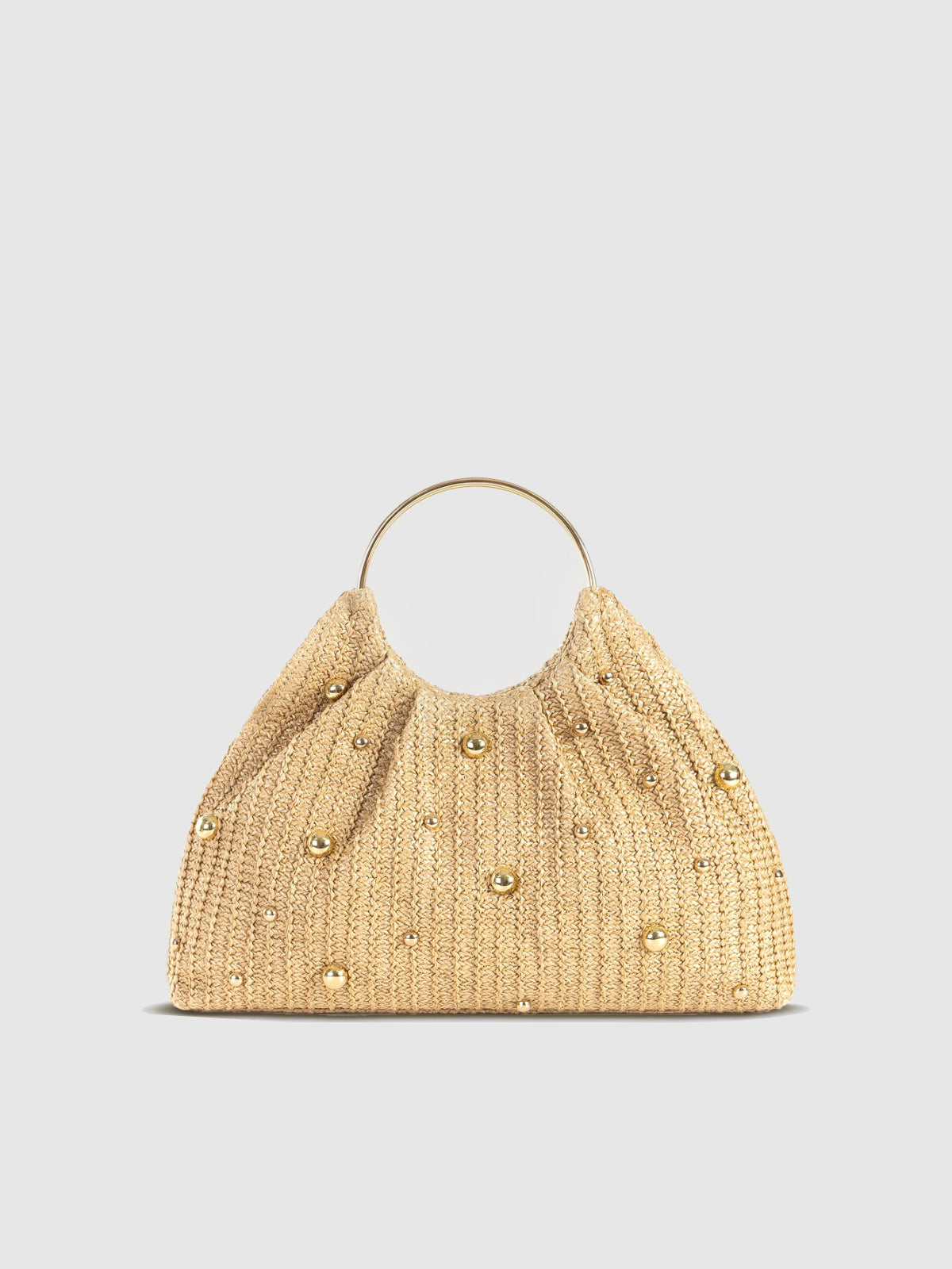 Beaded Crochet Shoulder Bag