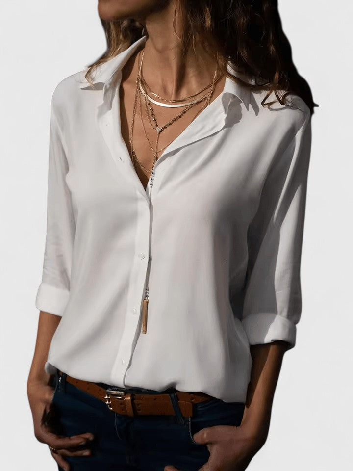 Chic Elegance Chiffon Blouse