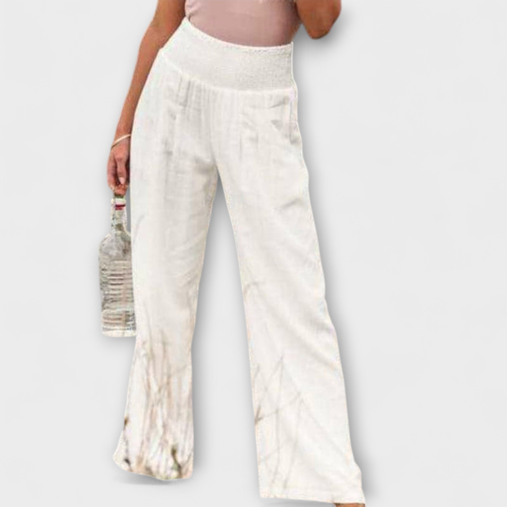 Casual Wide Linen Pants