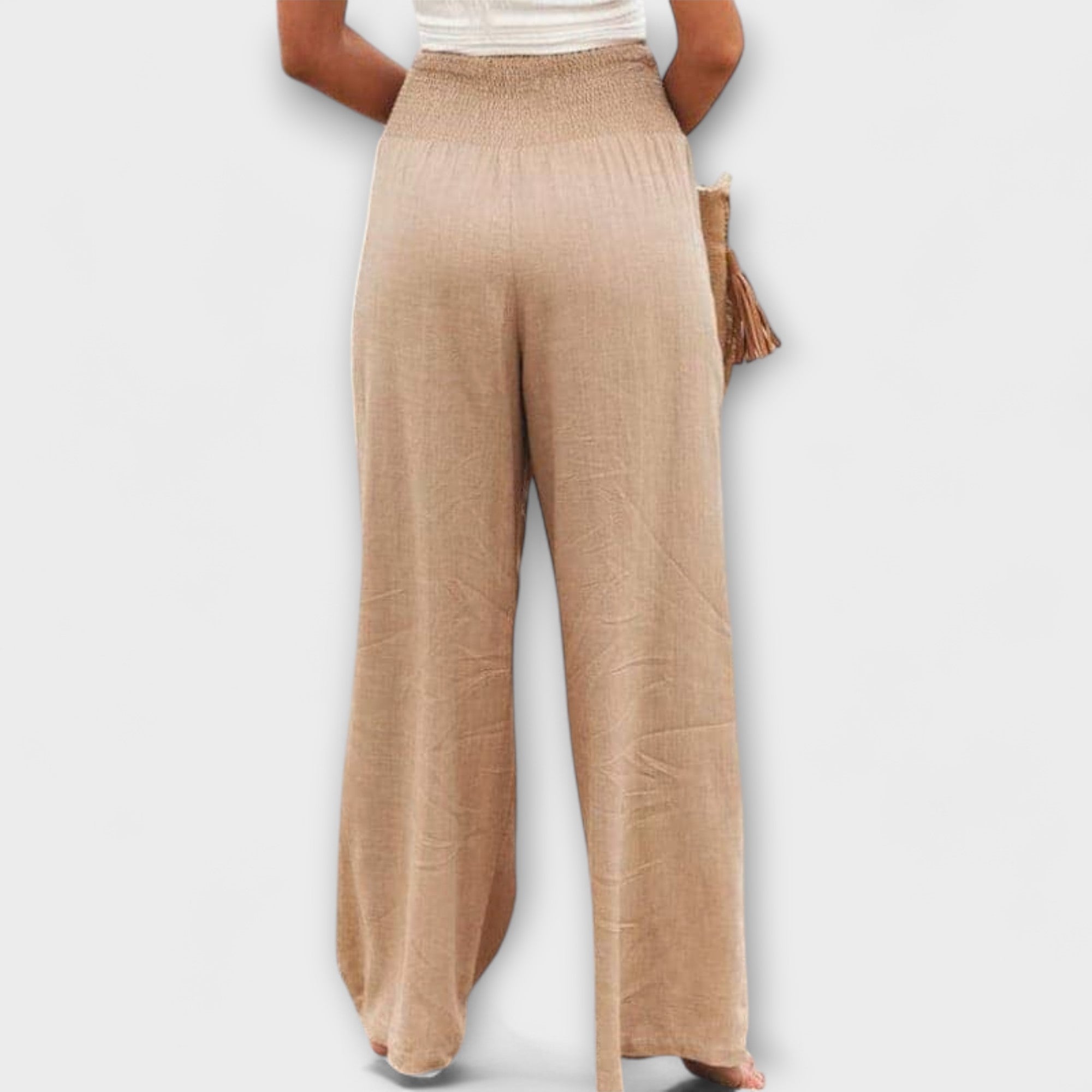 Casual Wide Linen Pants