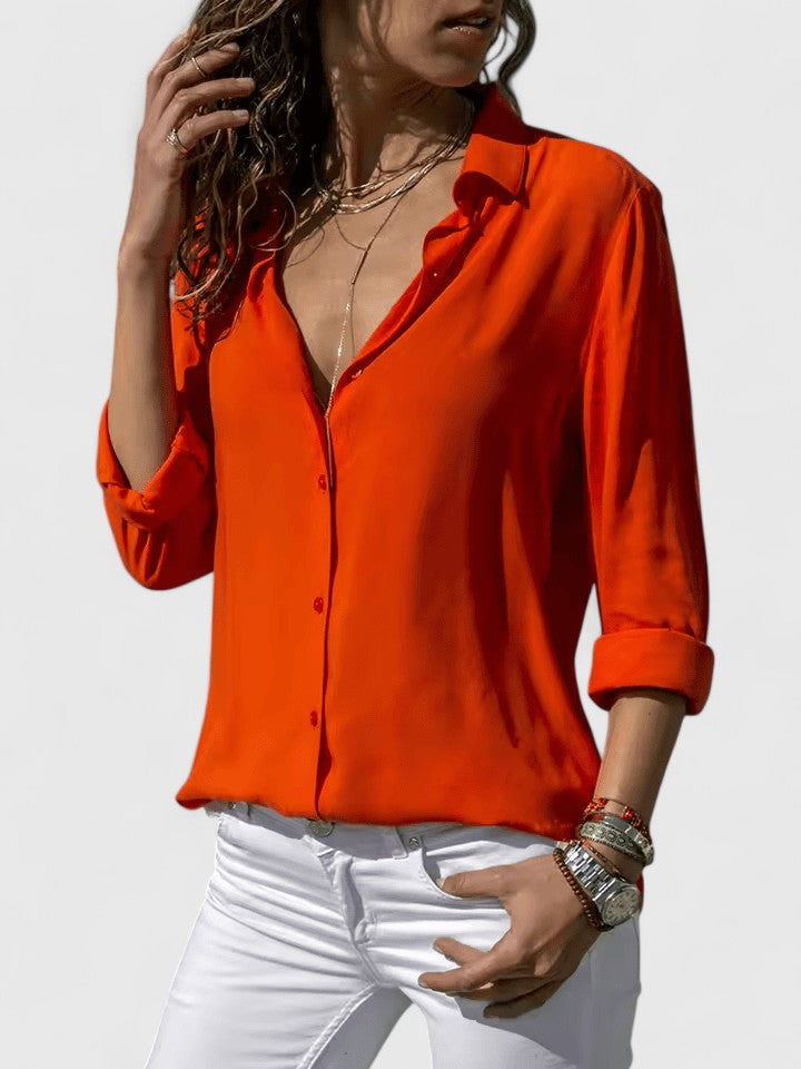Chic Elegance Chiffon Blouse
