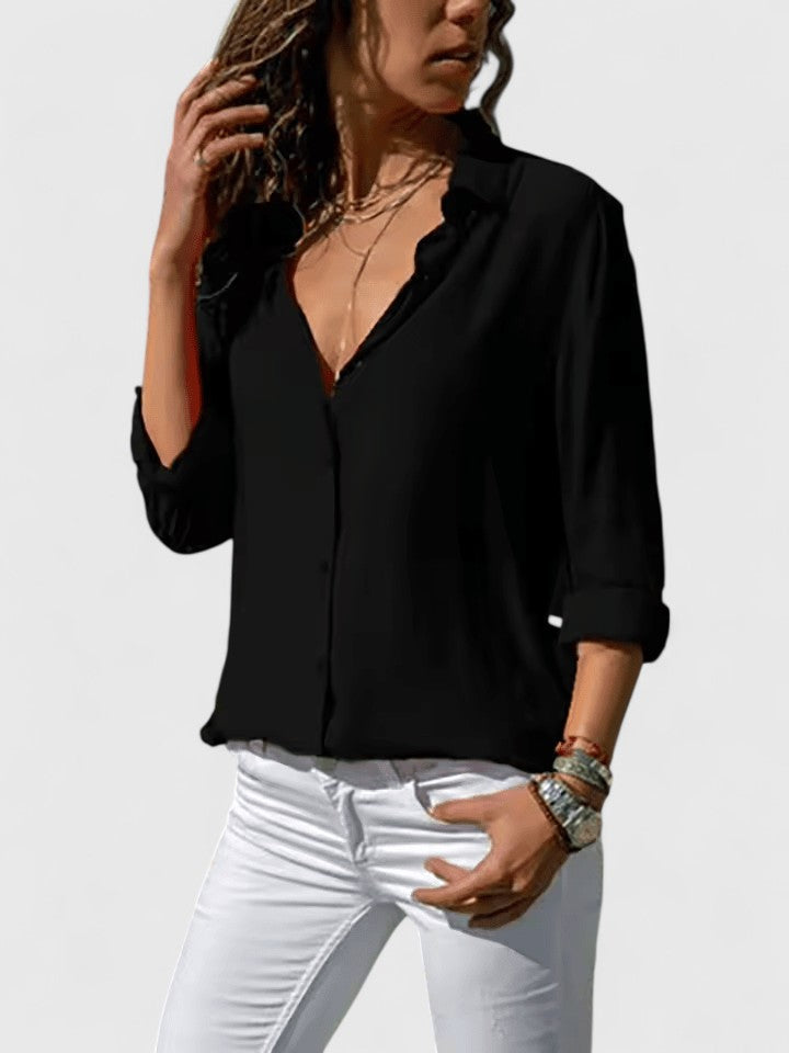Chic Elegance Chiffon Blouse