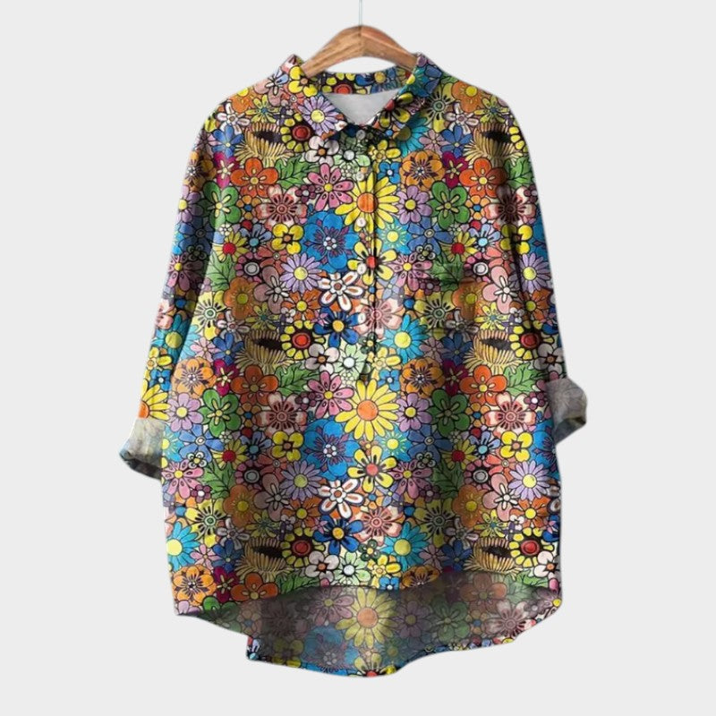 Elegant Floral Blouse