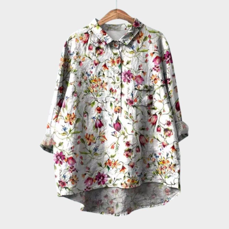 Elegant Floral Blouse