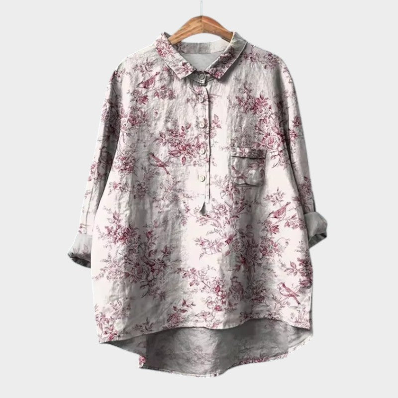 Elegant Floral Blouse