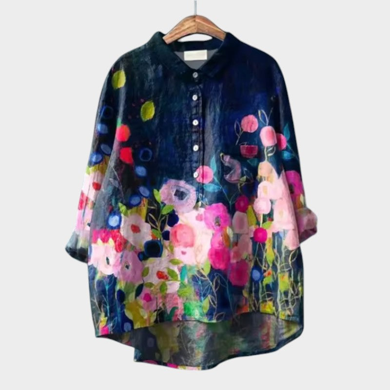 Elegant Floral Blouse