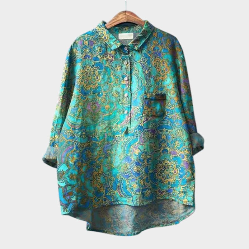 Elegant Floral Blouse