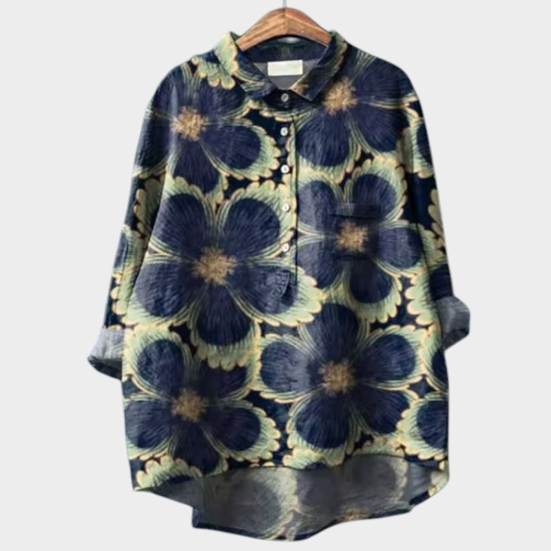 Elegant Floral Blouse