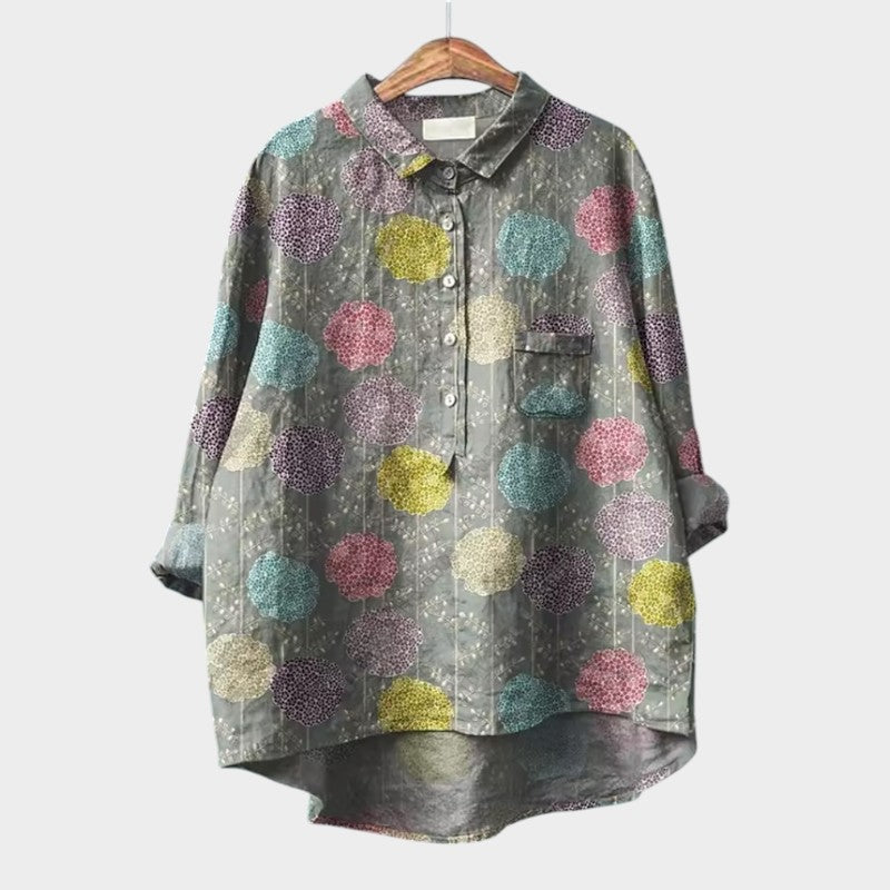 Elegant Floral Blouse