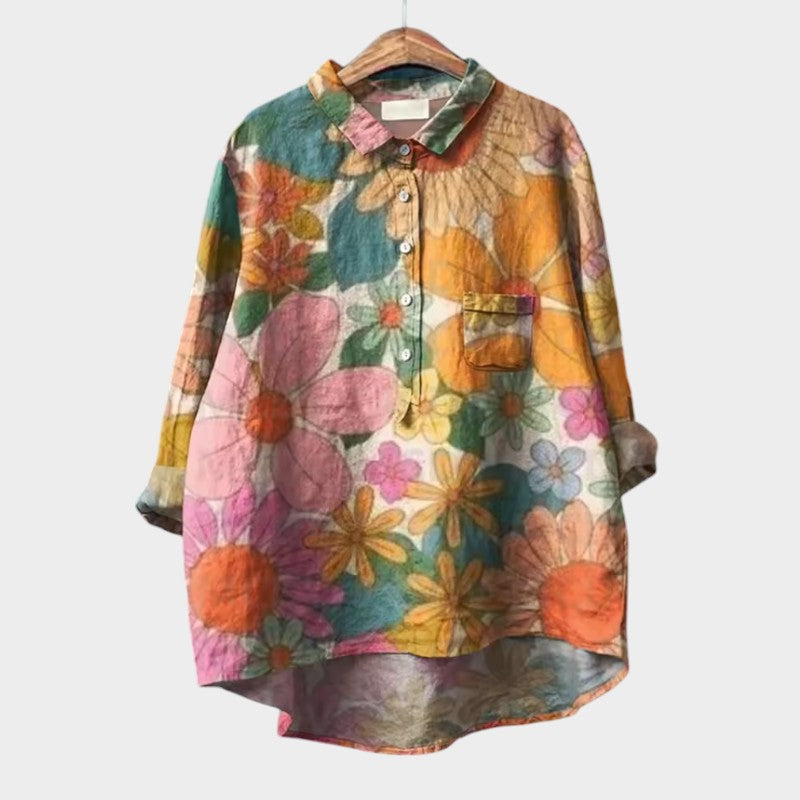Elegant Floral Blouse