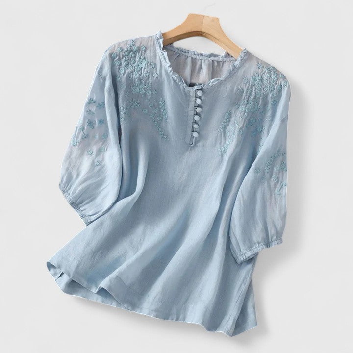 Chic Button-Up Blouse