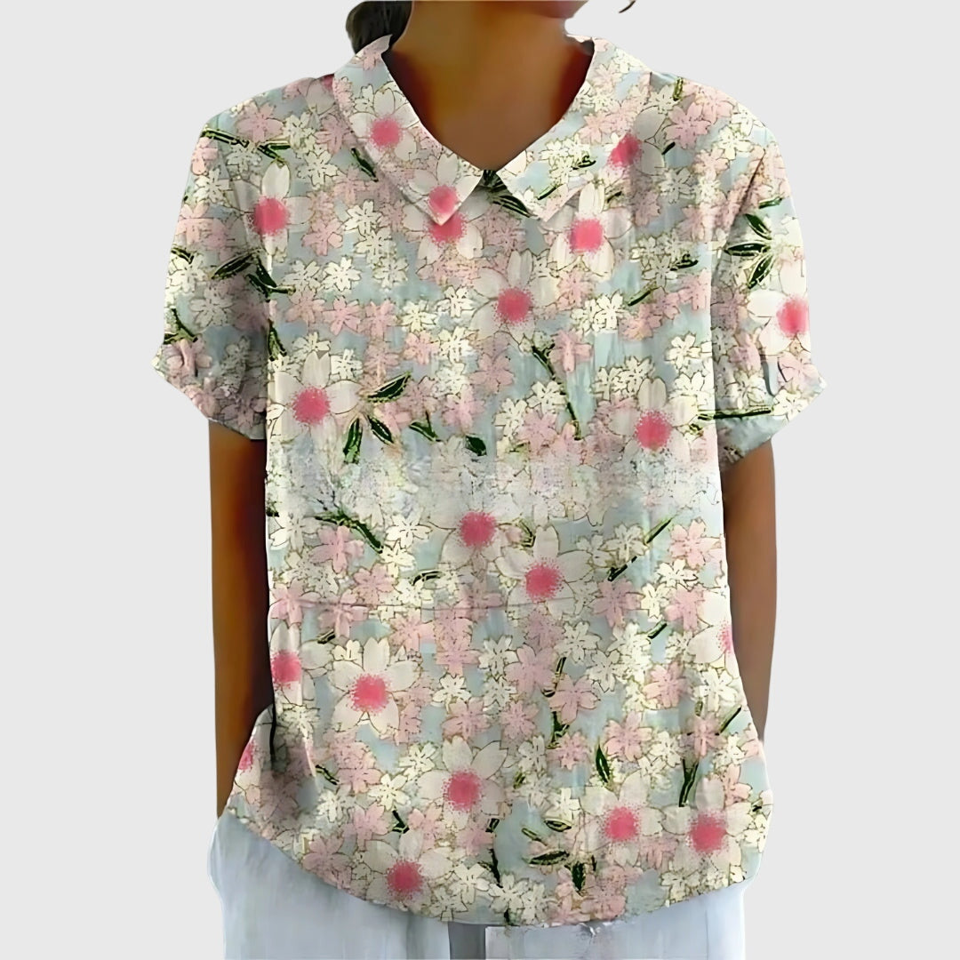 Floral Print Blouse