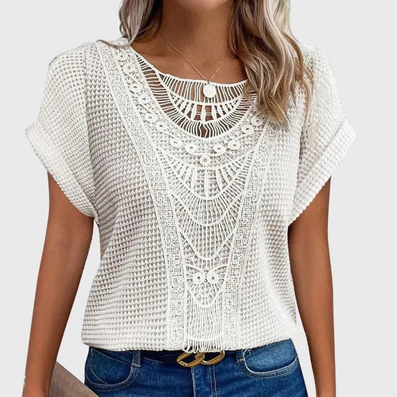 Chic Ibiza Inspired Blouse