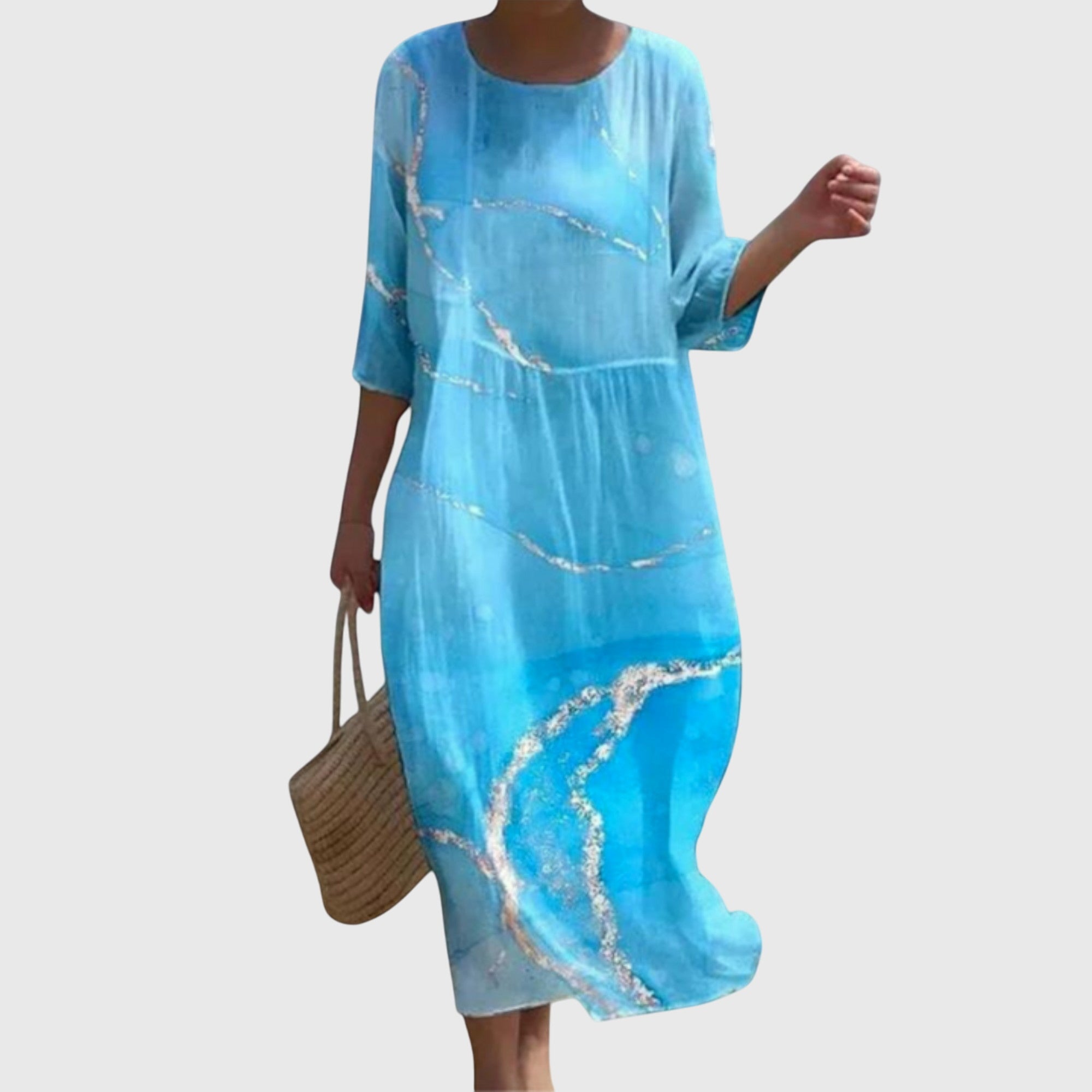 Floral Elegance Maxi Dress